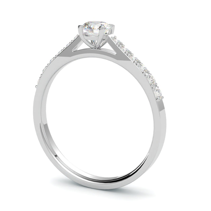 Pierścionek z platyny 950 z diamentami – trwałość, elegancja i perfekcyjna oprawa GOLDPORT